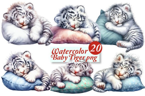 Download Baby White Tiger Clipart - Tiger clipart Collection