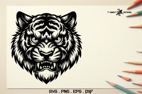 Download Tiger Head Svg - Tiger head Collection