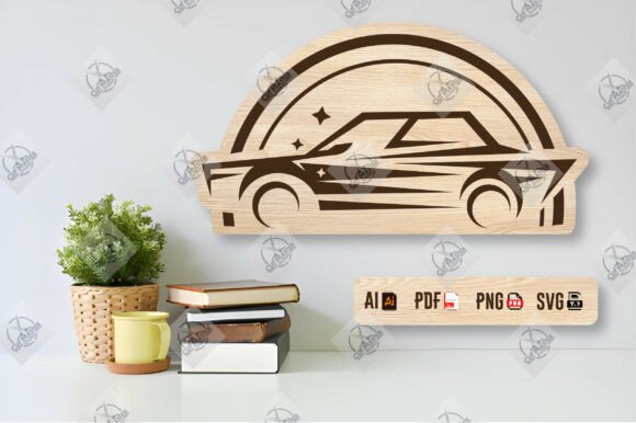 Download Stylized Car SVG File - Svg file Collection