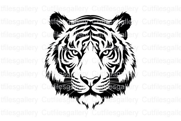 Download Tiger Head SVG, Tiger SVG - Tiger head Collection