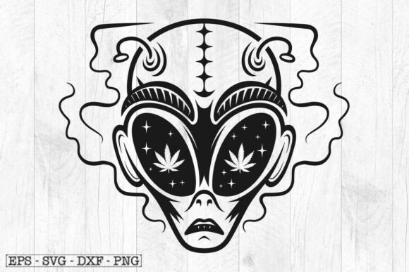 Download Weed High Alien Svg File , Alien Svg - Svg file Collection
